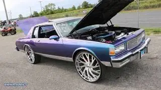 WhipAddict: LT4 Supercharged Box Chevy on Forgiato 28s Hits The Track! Kameleon Paint