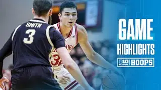 Purdue at Indiana | HIGHLIGHTS | Big Ten Basketball | 02/23/2025