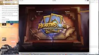 Card Directory & Deck Organizer for Hearthstone Demo Video
