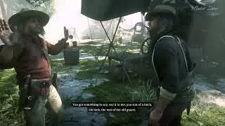John protects Jack from Micah - Hidden dialogue RDR2