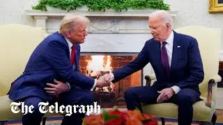 &lsquo;Politics is tough&rsquo;, Trump tells Biden in White House meeting