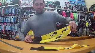 Видео обзор липучек Toko Ski Clip Freeride для горных лыж класса фрирайд, от магазина VeloViva