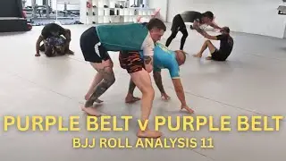 Purple Belt V Purple Belt BJJ Roll Analysis (11)