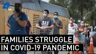 ‘Pandemic of Poverty’ Families Struggle During the COVID-19 Outbreak | NBCLA