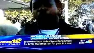 Dj Flawless NYC Marathon Bronx Channel 12 News The Bronx