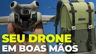 Mochila para DRONE K&F Concept Beta Backpack 20 L: Segurança e praticidade.