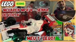 LEGO McLaren MP4/4: Mais que um set, uma aula de nostalgia! (Review & Unboxing) 🇧🇷🏁