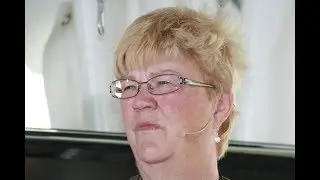 Lena Mellin pratar politik.