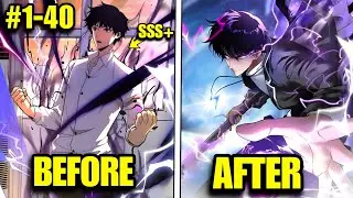 (1-40) A Loser Awakens the Purple Thunder God System at the Beginning | Manhwa Recap