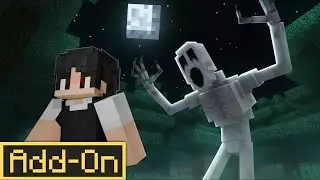 J'ai test&eacute; un tout NOUVEAU addon SUPER TERRIFIANT sur Minecraft Bedrock... (The One Who Watches)