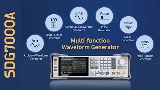 SIGLENT SDG7000A introduction and functionalities, advanced arbitrary waveform generator