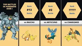 Top 15 Most Epic Pokemon Battles Ever!