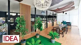 Begini sentuhan gaya tradisional dan modern dalam ruang kantor