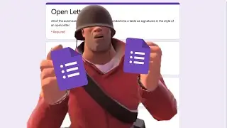 Meet the Soldier but it's a Google Form