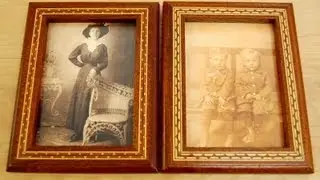 Woodworking Projects - How To Make a Custom Picture Frame with Wood Inlay Banding