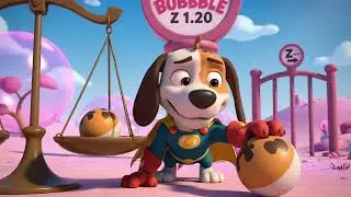 Disney-Style Smart Superhero Dog Takes 10 Pink Trials! Intelligent Pet Cartoon Adventure (EP)