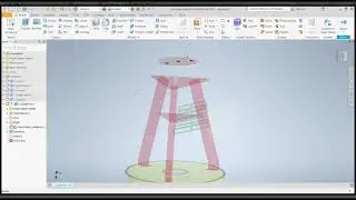 How to Add vertical Elements on a model using CAD Inventor(assembly)