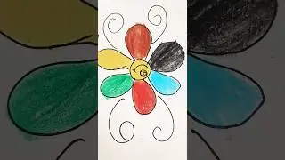 Easy Kid's Drawing @short video #trending @viral