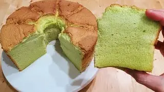 RESEP CHIFFON CAKE PANDAN || ENAK DAN LEMBUT BANGET || DARI JUS PANDAN ASLI