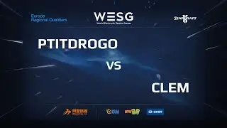 Clem vs PtitDrogo, WESG 2017 France Qualifier