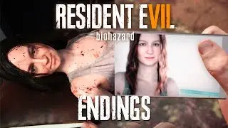 RESIDENT EVIL 7 Endings (Cure Zoe/Cure Mia)