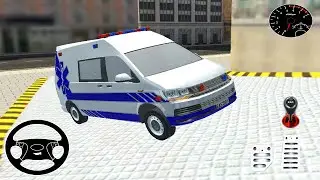 Roof Jumping Ambulance Simulator - Rescue Driver Rooftop Stunt Missions - Android Gameplay #4