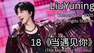 LiuYuning - 18《当遇见你》 (The Moment I Met You) Concert Tour 2025 @ Chengdu Station