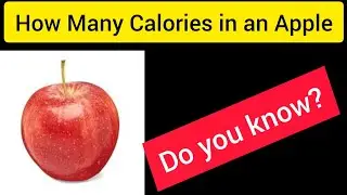 How Many Calories in an Apple||How many calories does 1 apple have?