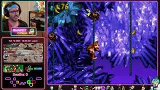 ONE death in Deathless Donkey Kong Country (DKC) challenge & 109 Mario 64 Stars| Original Hardware