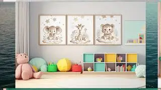 Nursery wall art animals grey nursery boy nursery baby room decor animal prints safari nursery