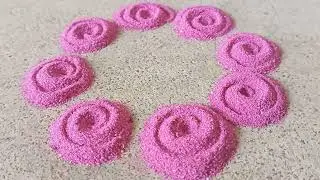 Small Rangoli Design || Beautiful Rangoli Design || Easy Rangoli Tips And Tricks || Festival Rangoli