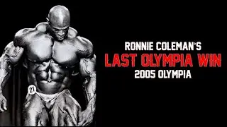 My Take on the 2005 Mr. Olympia - Ronnie Coleman vs Jay Cutler 2005 Olympia