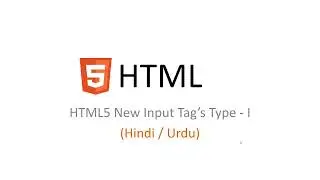 24 HTML5 New Input Types Tutorial in Hindi   Urdu   Part I