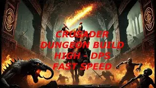 HIGH-DPS | FAST SPEED Crusader Dungeon Build (Guide, Gameplay & more!) - Diablo Immortal