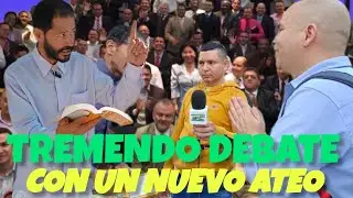 TREMENDO DEBATE B&Iacute;BLICO ATEO RETA AL TEOLOGO DE LAS CALLES HOMBRE DICE QUE DIOS ES MALO #debatebibli