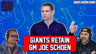 Giants Retain GM Joe Schoen | 113