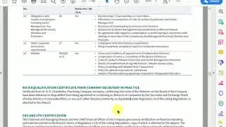 Audit Committee and Corporate Governance -- LODR (Listing Obligations and Disclosure Requirements