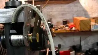 Home made machine for manufacturing of internal helical gears