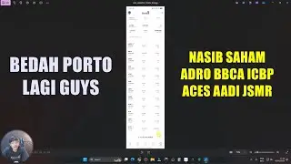 Bedah porto lagi Guys gimana nasib saham ADRO BBCA ICBP ACES AADI JSMR !!