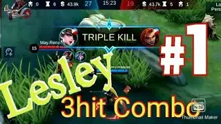 MLBB Lesley Assasin Build 3hit Combo 2021 | WengLordTV
