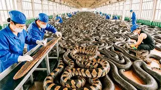 How Farmers Gather and Process Millions of Snake Skins &ndash; Inside Indonesia&rsquo;s Hidden Snake Farm
