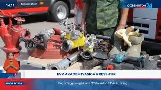 FVV Akademiyasida tashkil etilgan press-tur 