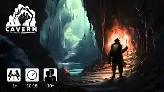 CAVERN: The Roll and Write Adventure - A simplified dungeon crawler with multiple maps