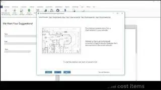 Rapid Estimator importing a Chief Architect material list in an estimate