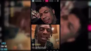 BLUEFACE & SOULJA BOY FINALLY CONFRONT EACH OTHER! | FULL IG LIVE! | LIVES FOR THE CULTURE