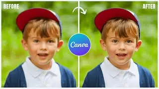How to UPSCALE your Photo Quality with AI Image Enhancer - Canva Tutorial