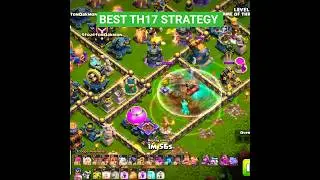 RC Charge + Root Rider + Valk = EASY TRIPLE 💥 | Clash of Clans TH17 Attack #shorts #trending #viral