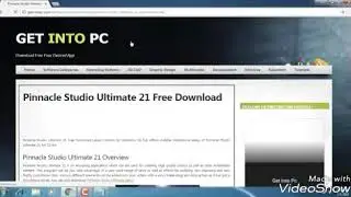 How to Download and install Pinnacle Studio 21 Ultimate max speed