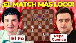 MATCH de AJEDREZ DICHARACHERO 2.0 | Pepe Cuenca vs El Fo (@ajedrezconelfo8664) -2-