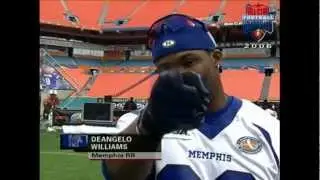 Former Memphis RB DeAngelo Williams highlight from 2006 All-Star Football Challenge